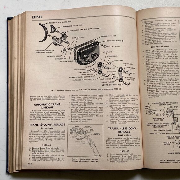 Motors Auto Repair Manual 1960 Hardcover 23rd Edition - Picture 9 of 14